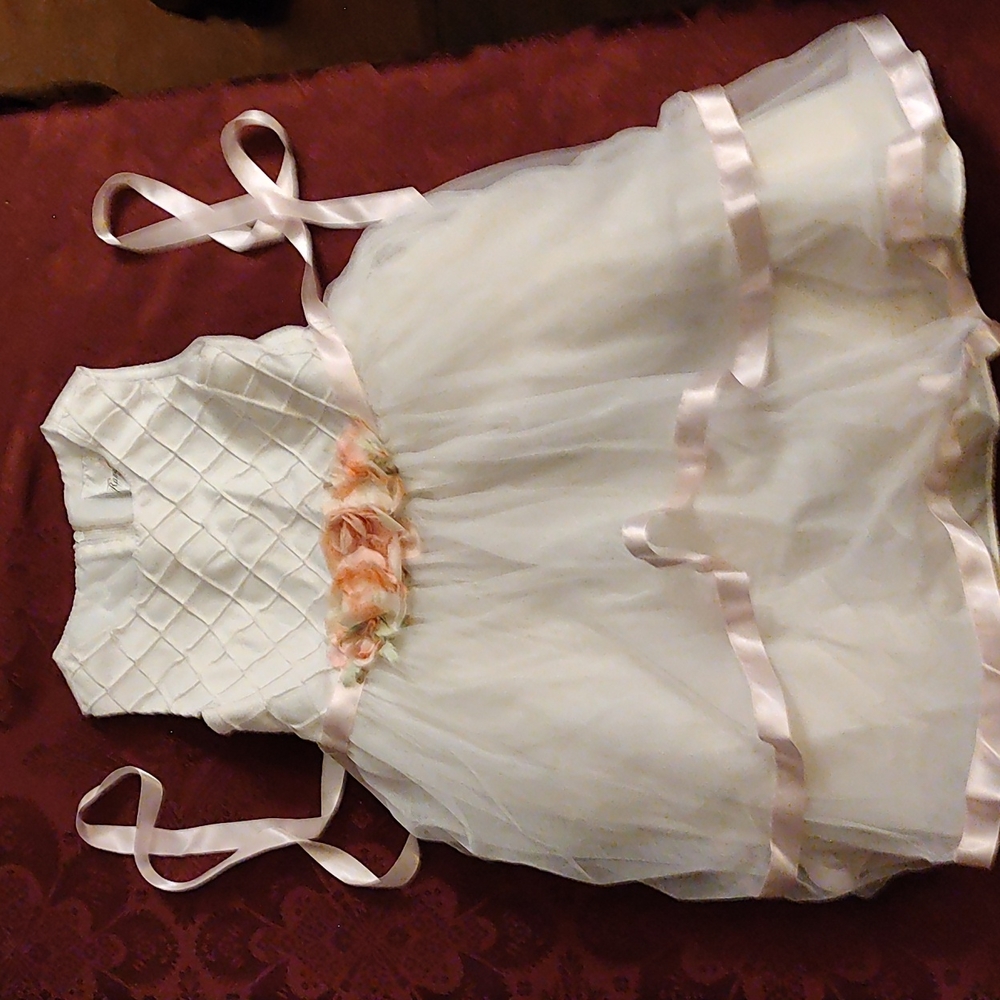 Rare editions, 4t, white and pink